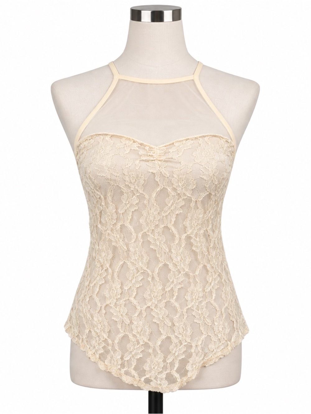 Urban Outfitters Kimchi Blue cream lace cami S